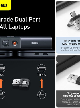 Baseus Presenter Wireless Laser Pointer 2.4GHz Remote Contro