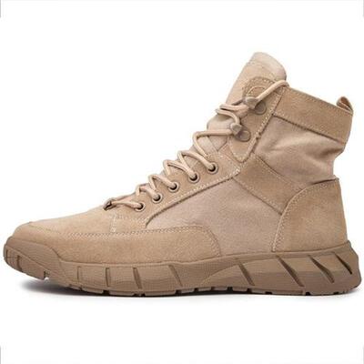 Men Boots Mens Military Combat Boots Men Patent Leather Army