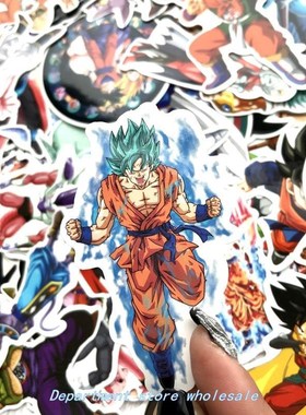 100pcs waterproof Luggage er DragonbaLLs er set su