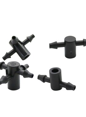 Drip irrigation dripper water Splitter 2-way, 4-way Cross Co