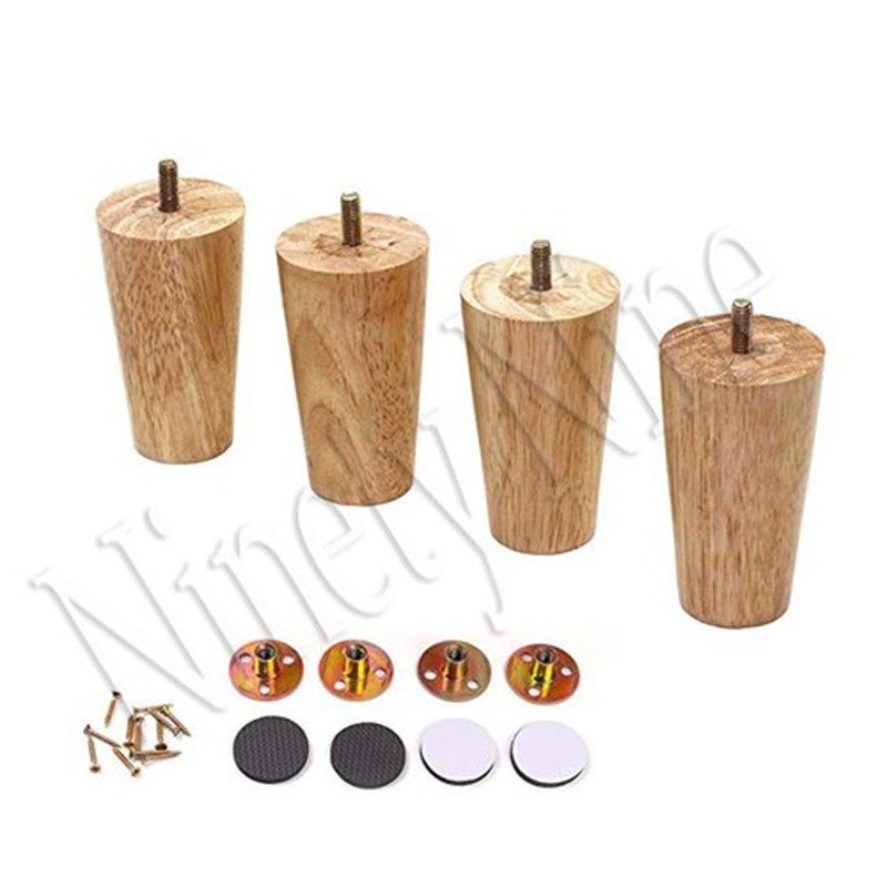 Legs Solid Wood Sofa Replacet Leg for Coffee Table Cabinet,1