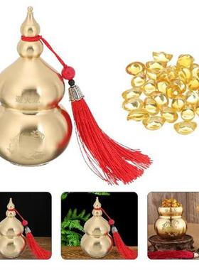 Gourd Chinese Figurine Lucky Statue Cucurbit Lu Hu