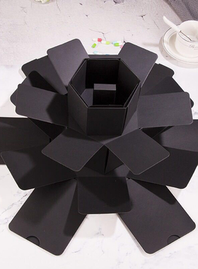 Lovely Surprise Explosion Couple Box Love Memory Diy Photo A