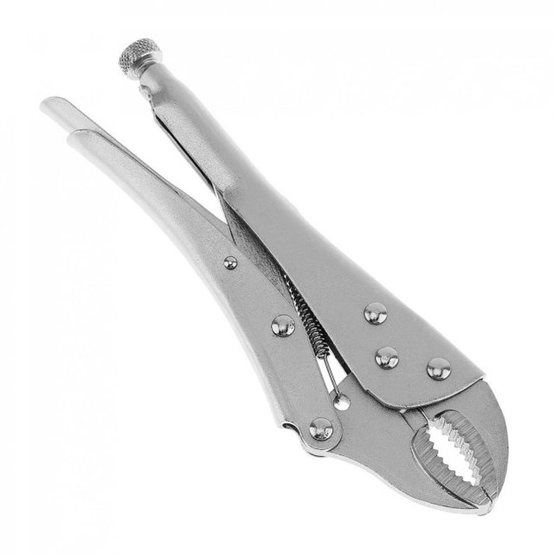 10 Inch 45 # Steel Vigorously Flat Pliers with Smooth Handle