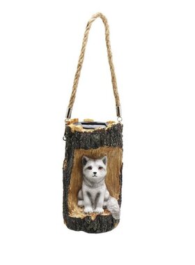 2022 New Solar Foxes Garden Decoration LED Foxes Hanging Lam