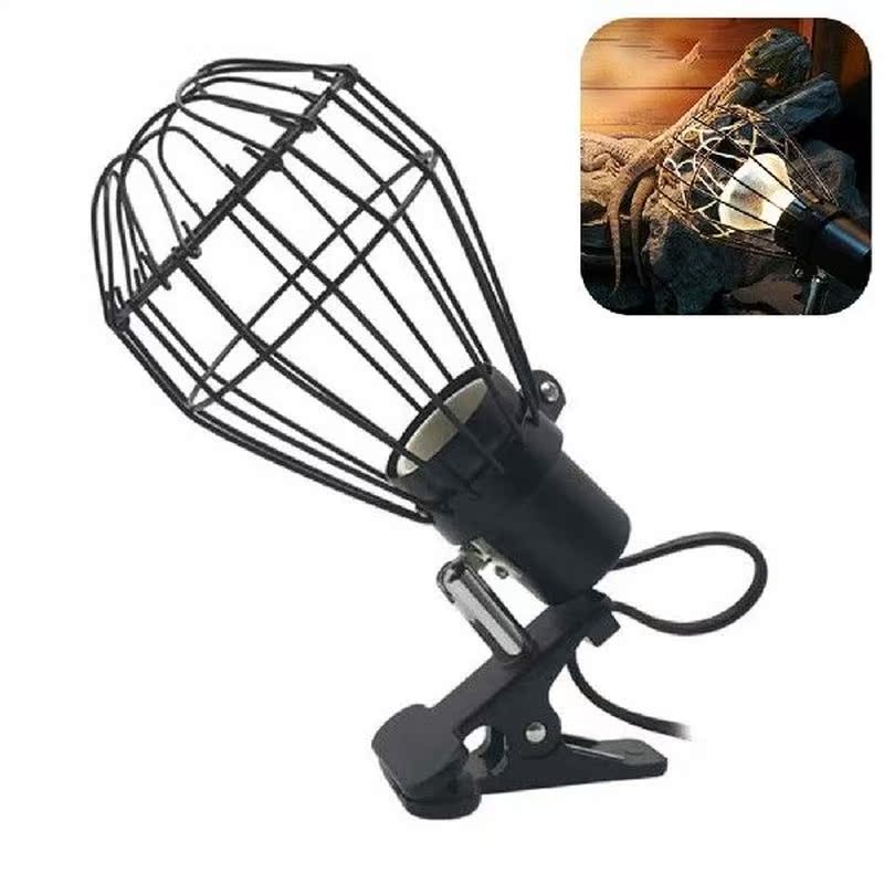 Reptile Heating Lamp Holder 360 Degree Rotating Arm Safety