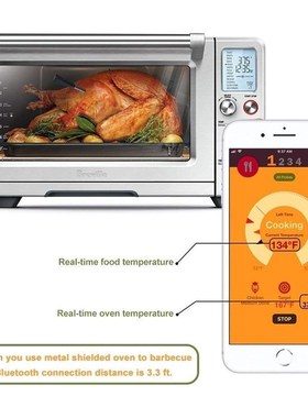Wireless Kitchen Meat Thermometer for Oven Grill BBQ Smoker