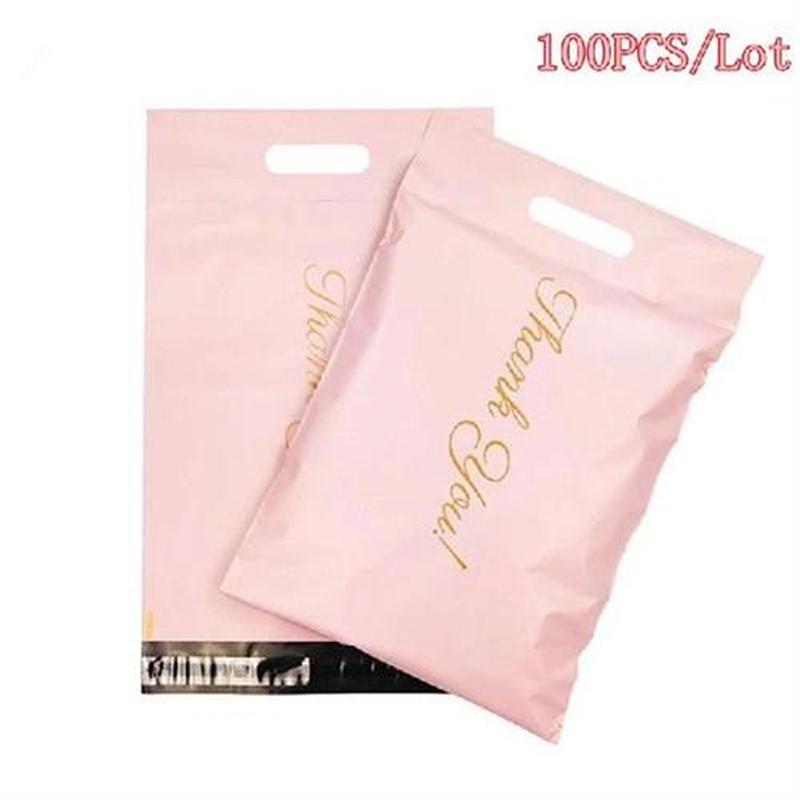 100PCS Portable Adhesive Envelopes Bags Poly Mailer Courier
