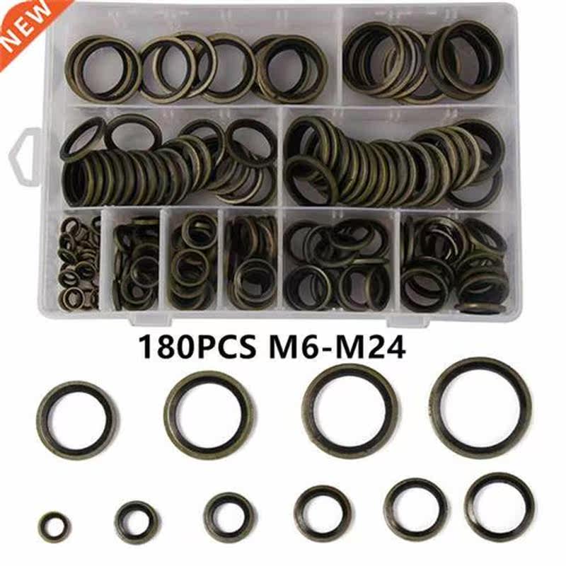 180PCS M6-M24 Mechanical Modification Washers Sealing High P