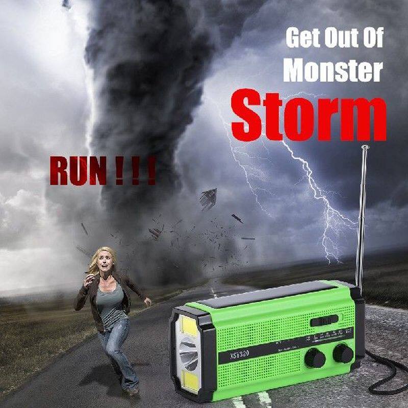 AM/FM/WB Emergency Radio USB Charging Multifunctional