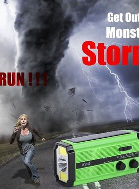 AM/FM/WB Emergency Radio USB Charging Multifunctional