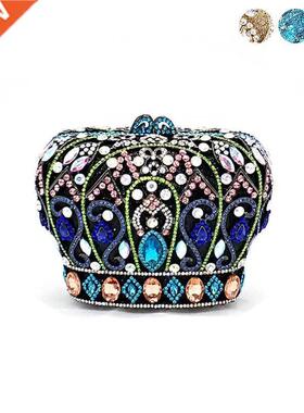 Women evening party handbag diamonds luxury crystal clutches