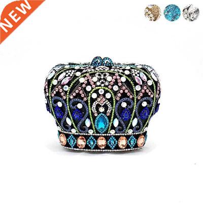 Women evening party handbag diamonds luxury crystal clutches