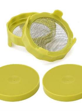 Plastic Sprouting Lid with Stainless Steel Screen Mesh
