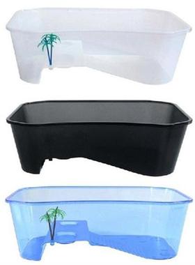 Reptile Vivarium Box Turtle Tortoise Habitat with Basking