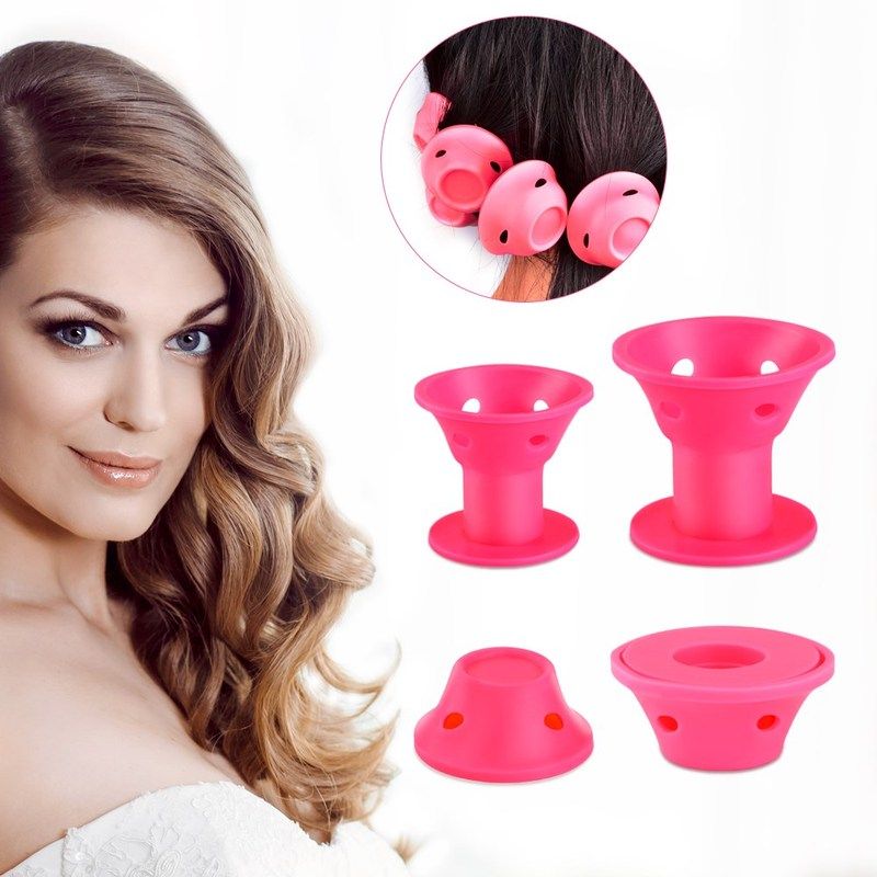 10pcs Magic Hair Care Rollers for Curlers Sleeping No Heat S