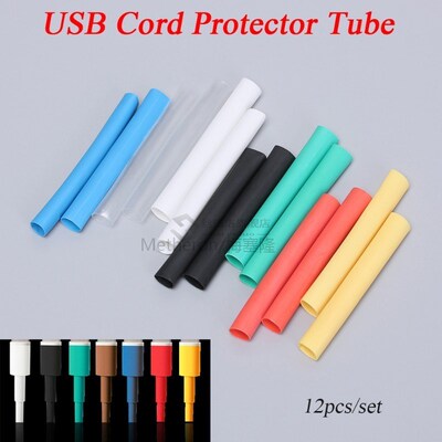 12PCS  iPad iPhone 5 6 7 8 X XR XS Cable Protector Tube Save