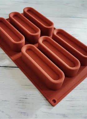 6 Cavities Silicone Mold Holiday Cake Jelly Cookies Fondant