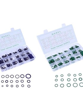 265pcs 18 Sizes Kit Air Conditioning Car Auto Vehicle HNBR O