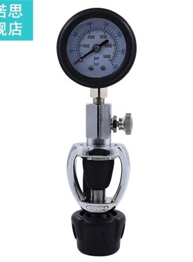 Professional Water Oil Tank Pressure Gauge 5000PSI 350BAR In