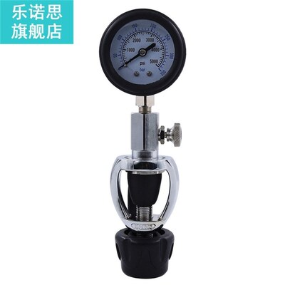 Professional Water Oil Tank Pressure Gauge 5000PSI 350BAR In