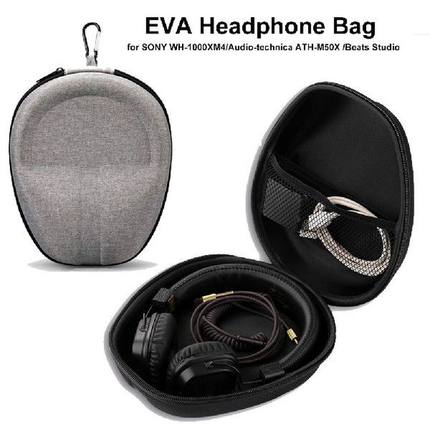 EVA Hard Shell Headphone Carrying Case Wireless Headset