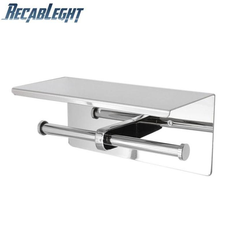 Recableght Stainless Steel Toilet Paper Holder High Quality