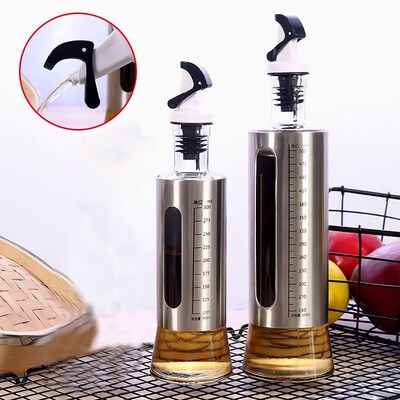 YOMDID  Oil Bottle Soy Sauce Olive Oil Vinegar Seaso