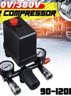 Air Compressor Pump 220V/380V Pressure Switch Control Manifo