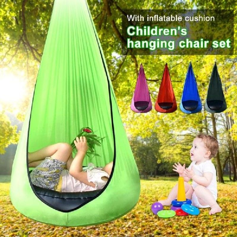 Kid Hammock Garden Furniture Pod Swings Chair Indoor
