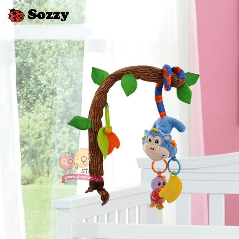 Sozzy Baby Plush Stuffed Animal Take A Long Mobile Soft Bed
