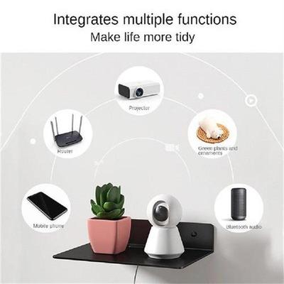 Rust Prevention Router Bracket Punch-free Corrosion