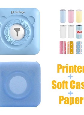 Peripage A6 Mini Photo Printer Pocket Inkless hermal Bluetoo