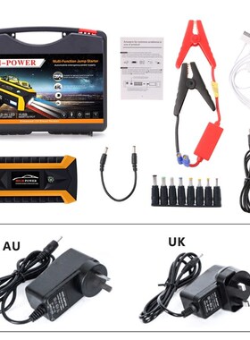 /A 89800mAh 4 SB Portable Car Jump Starter Pack Booster Char
