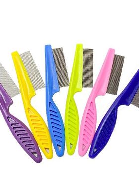 Pet Hair Removal Comb Pet Hair Flea Comb Trimmer Plastic