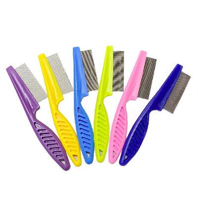 Pet Hair Removal Comb Pet Hair Flea Comb Trimmer Plastic