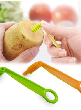 1PC Spiral Slicer Manual Slicer Cutter Potato Cucumber Carro