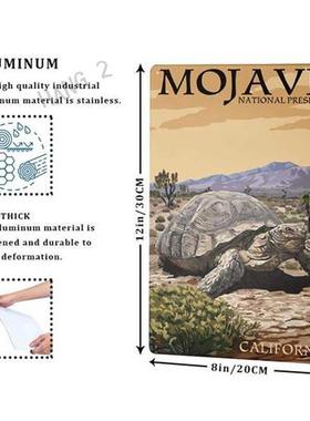 Metal Tin Sign Warning This Property Is Protected By A Highl