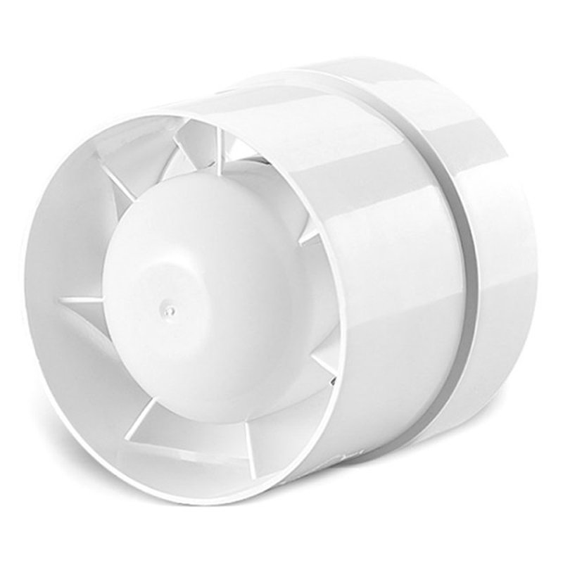 Round Exhaust Fan Duct Ventilator 220V Ventilation Vent Air