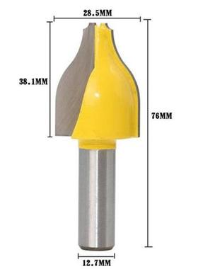 Panel Raiser Router Bit - Vertical -Ogee Bead - 1/2 Shank