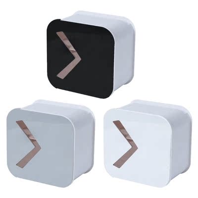 Toilet Paper Roll Holder Punch-free Wall-mounted Tissue Box