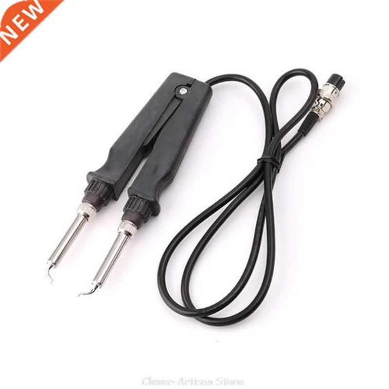 902 ESD SMD Double Soldering Iron Tweezer Handle Clip Heatin