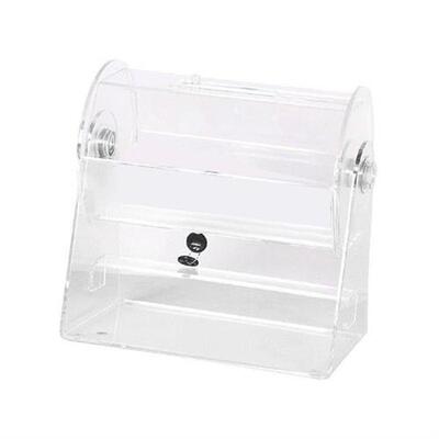 Acrylic Raffle Case Prize Box Container Large Capacity