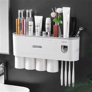 Toothbrush Magnetic Cup Adsorption Holder Inverted