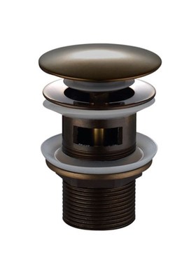 Brass Pop-up Drain Bathroom Basin Sink Drain Plugs Overflow
