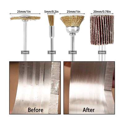 90Pcs Abrasive Wheels Mini Drill Abrasive Brush Buffing Poli