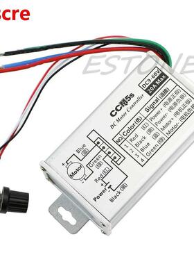 New 20A DC 9V 12V 24V 48V 60V Motor Speed Controller Regula