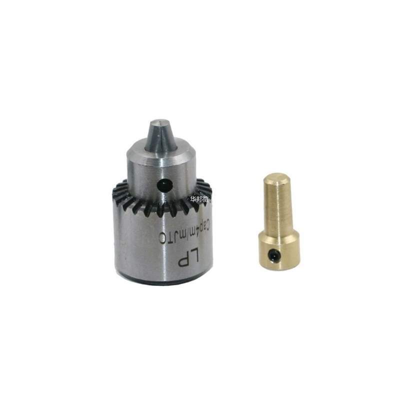 Micro Drill Chucks Motor Jaw Clamping 0.3-4mm Cone Mounted S