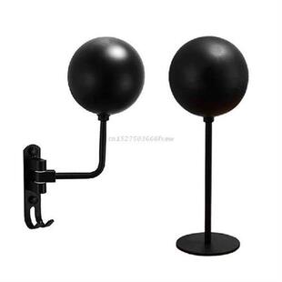 Space Aluminum Helmet Stand Hat Holder Wall Mounted Hook