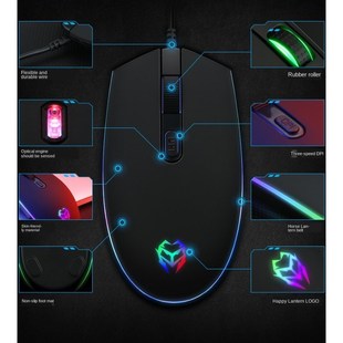 Computer Gaming Mouse Wired Mouse Desktop Pc Mouse Office Ho